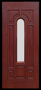 Traditional 8 Panel Center Lite Door